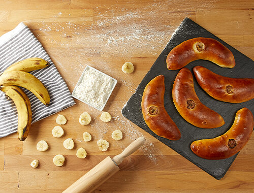 Brioche banane et papaya